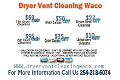 Dryer Vent Cleaning Waco TX