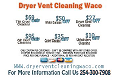 Dryer Vent Cleaning Waco TX