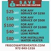 Frisco TX Water Heater